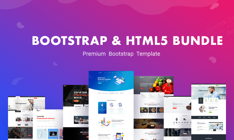 Get All Bootstrap Templates, Forever!