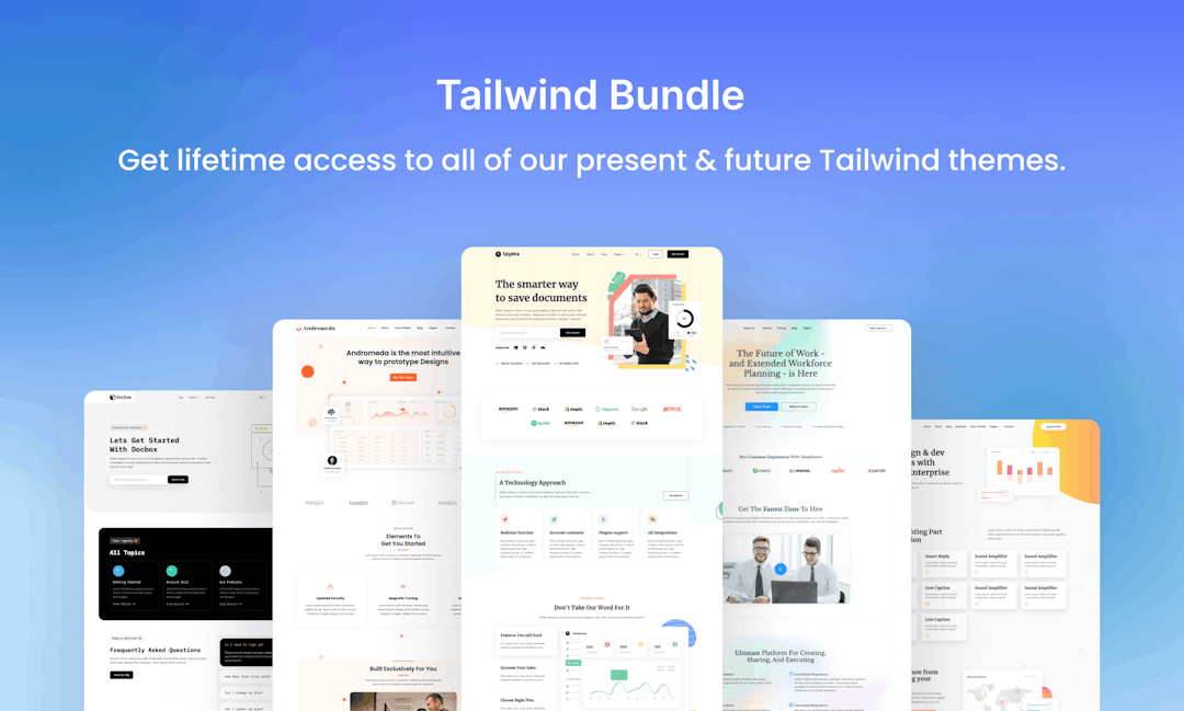 Get All Tailwind Templates, Forever!